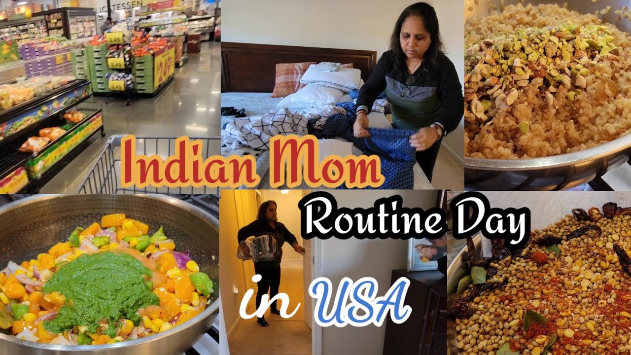 Morning to Evening routine|Quick Spinach pesto rice| Sambhar masala powder| Lapsi recipes 