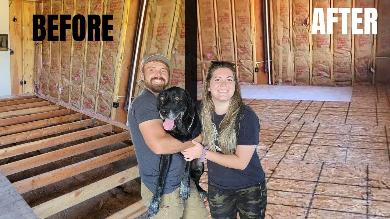 We finished the most intimidating part of this renovation!