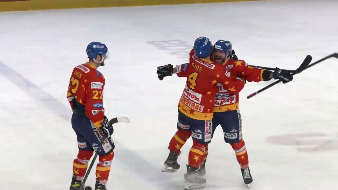 Highlights Asiago Hockey 1935 vs HDD Jesenice (2:1) 19/04/2022