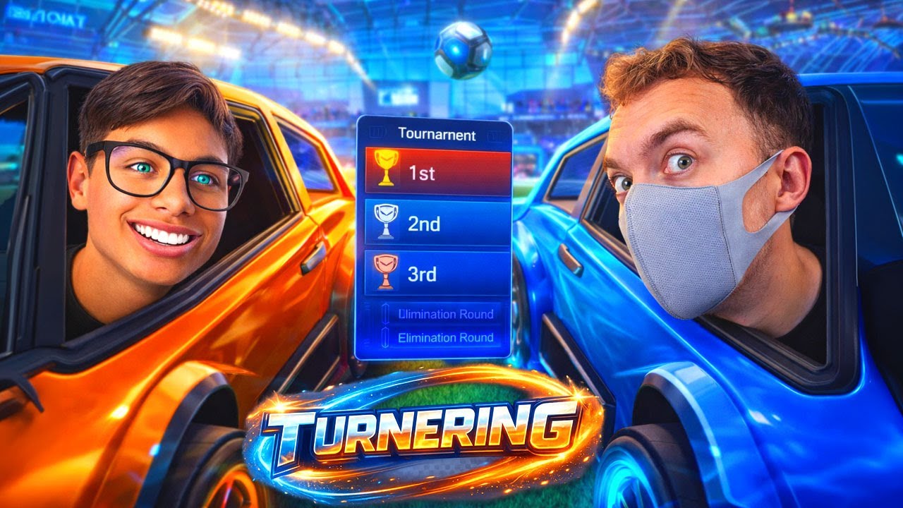 Jag Kör Rocket League Turnering Med Noob-Erik