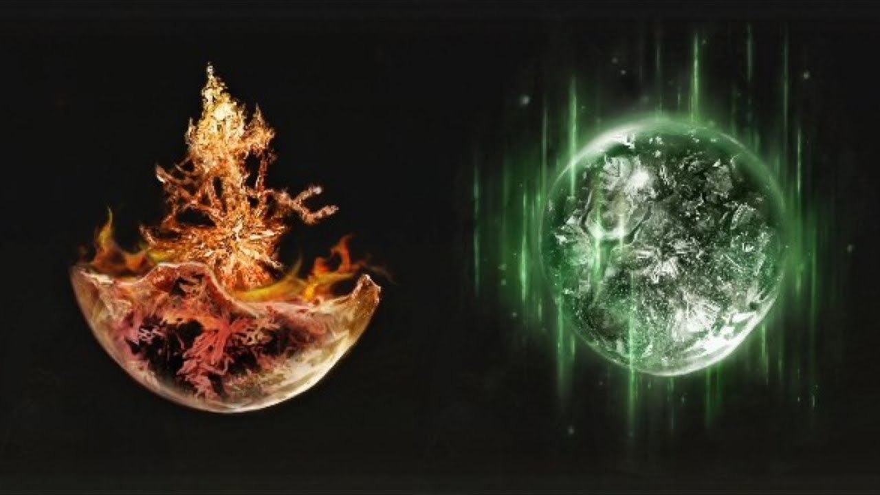 엘든링 불꽃 두른 깨진 물방울, 샘솟는 초록 결정 물방울 위치