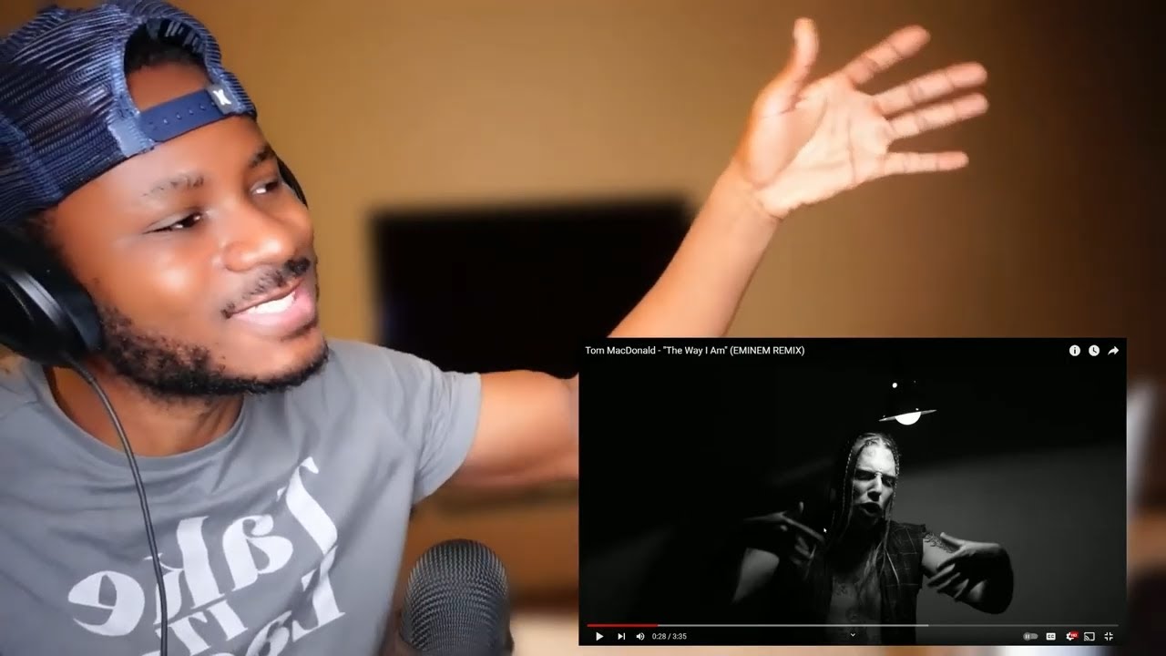 FIRST TIME HEARING TOM MACDONALD THE WAY I AM EMINEM REMIX