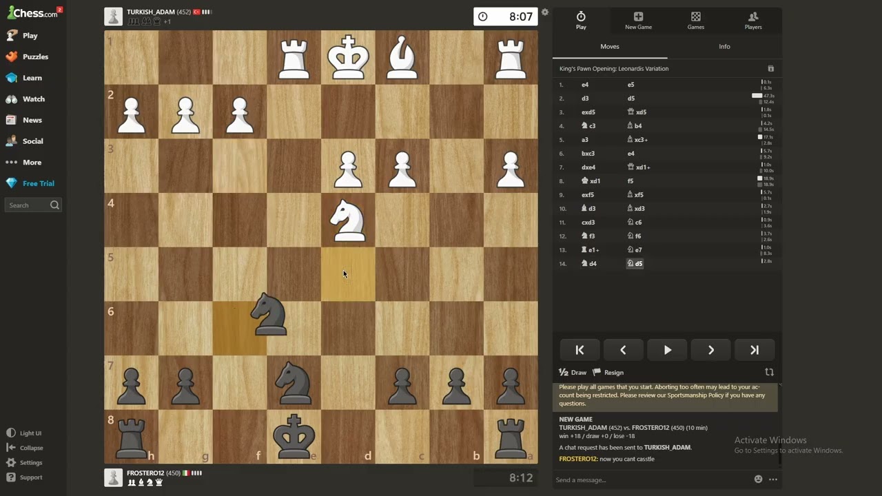 Chess  there are some music