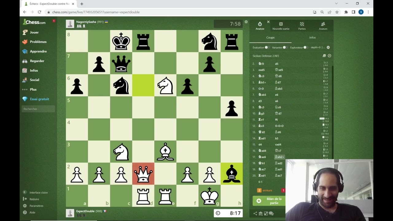 On analyse les joueurs entre 900 et 1000 Elo. Part 3.