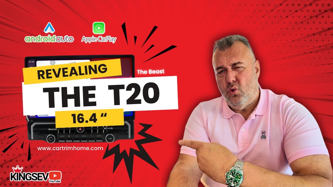 Insane 16.4” Screen for 4Runner! Meet the T20 Head Unit  !