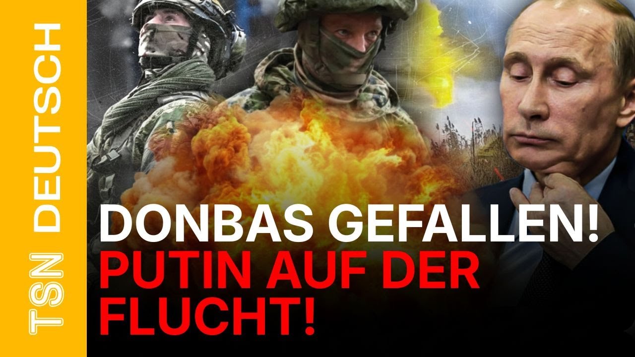 TOTALE SCHANDE FÜR PUTIN! UKRAINE EROBERT KUPJANSK UND POKROWSK! TRUPPEN FLIEHEN AUS DEM DONBAS!