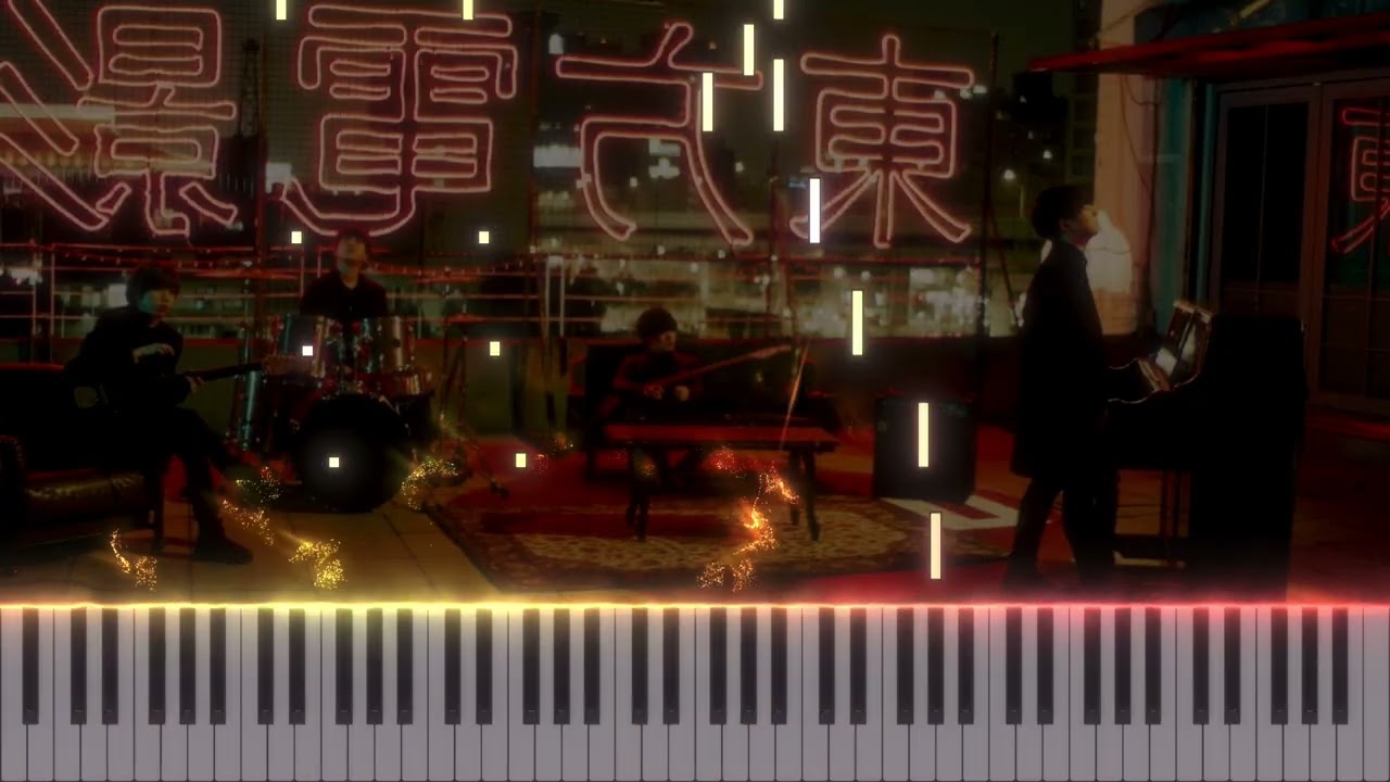 [Official髭男dism]-Pretender Extreme Hard PIANO TUTORIAL