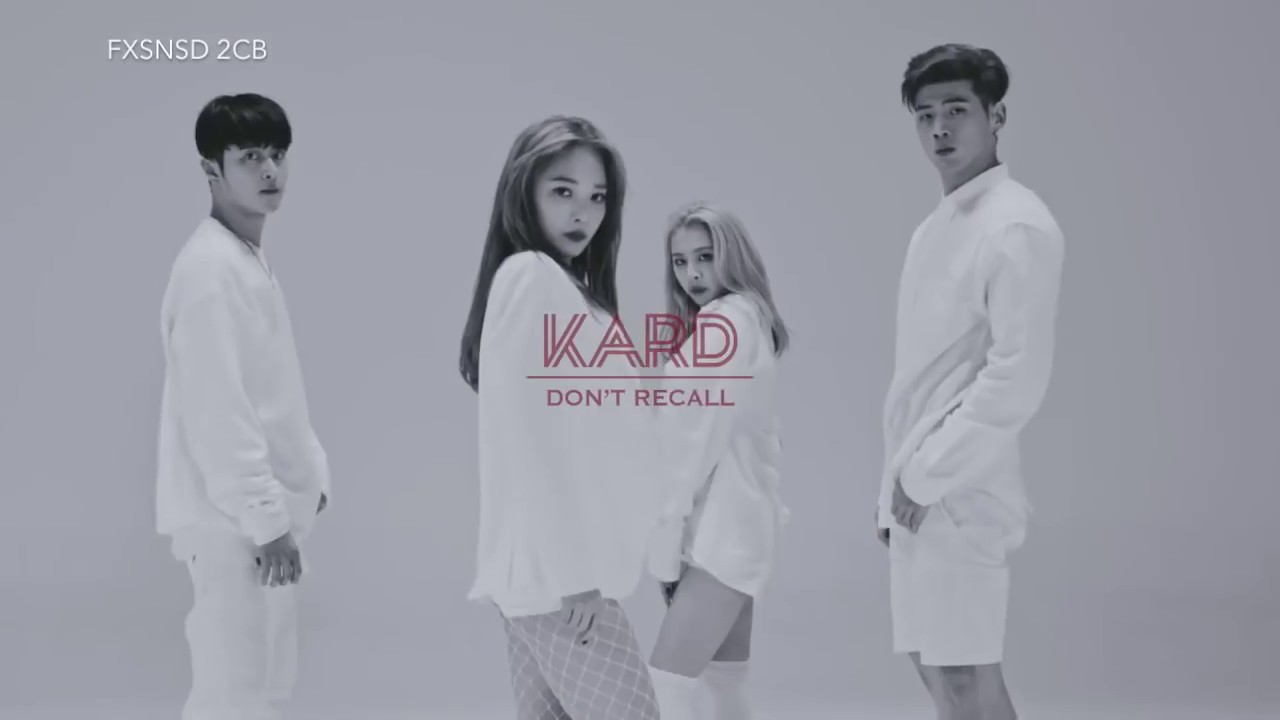 [KARAOKE] K.A.R.D - Don't Recall