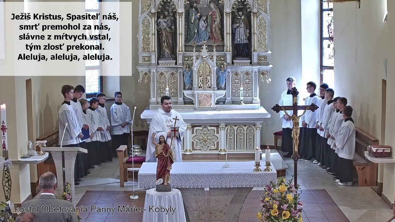 3. Veľkonočná nedeľa - 14.04.2024 - 09.00 hod.