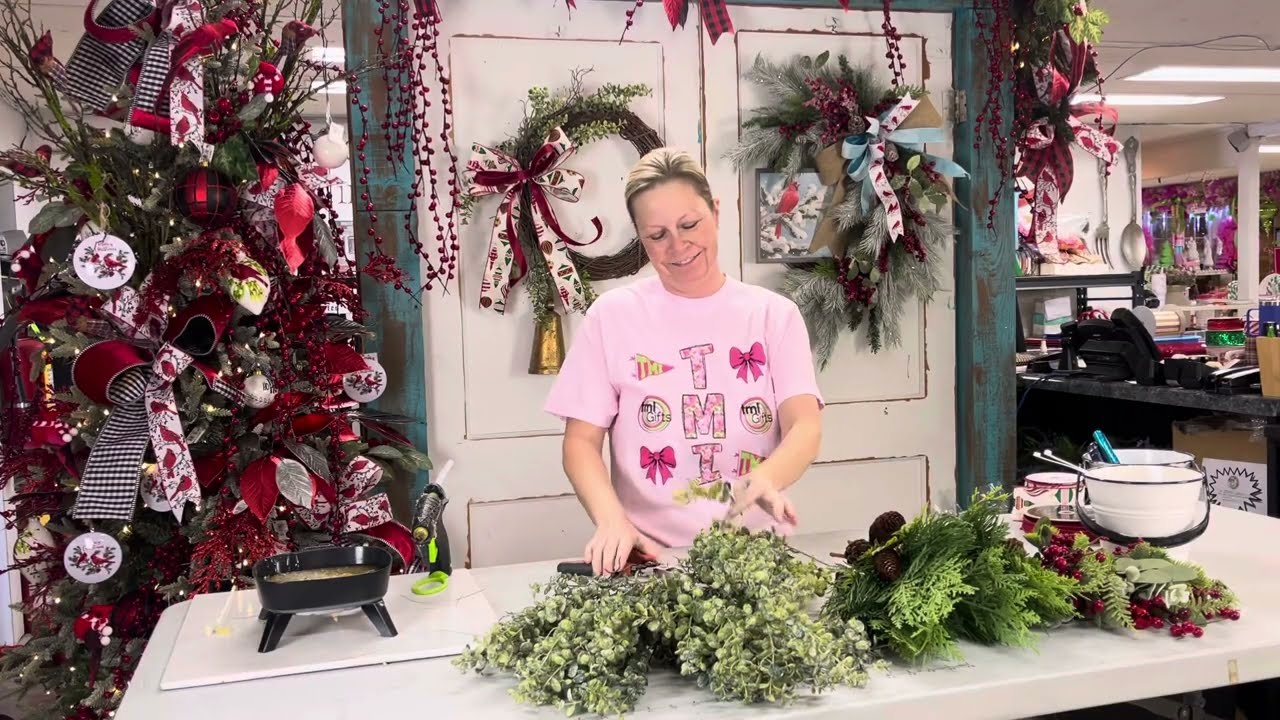 FOURTH QUARTER KICK OFF FREE EVENT | Deck The Bells Wreath Kit By @LittleLuxuriesNC