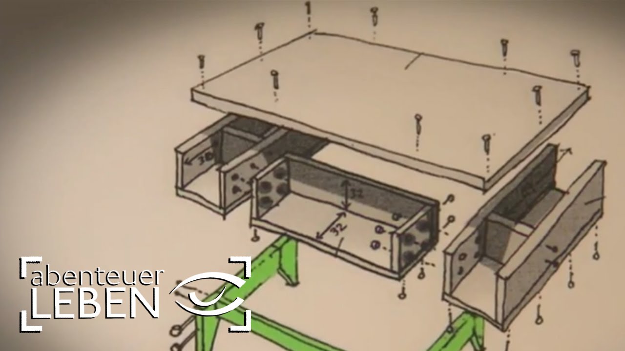 Einfach und günstig selber bauen: Der Multifunktionstisch - MuFuTi (1/2) | Abenteuer Leben