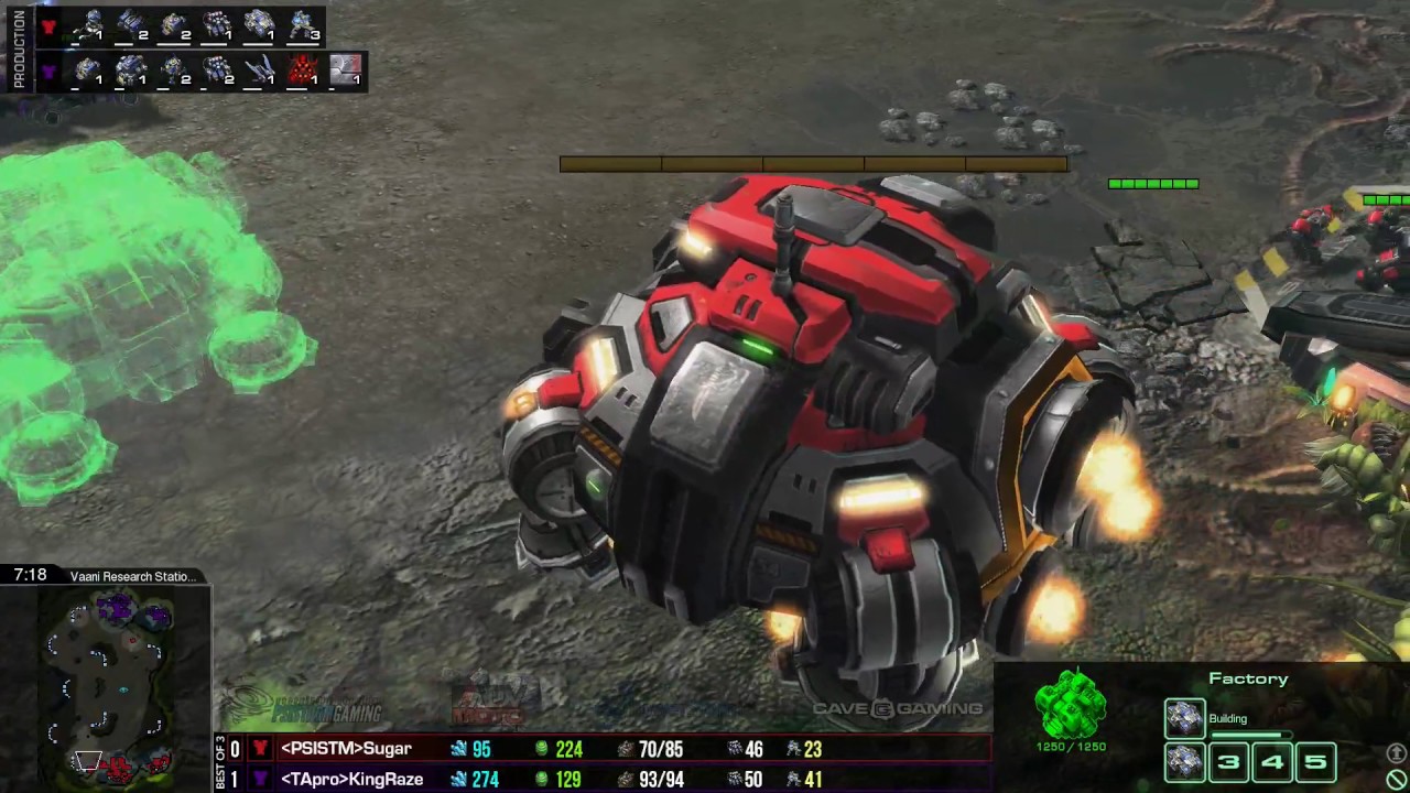 PSISTORM Cup #4 Round 2: Raze vs Sugar