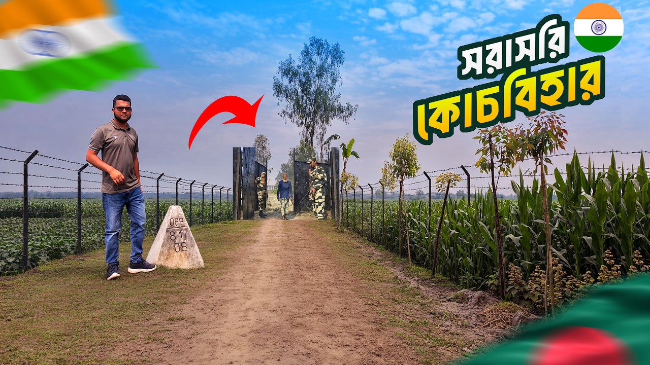 দেবতার রাস্তা সরাসরি মেখলিগঞ্জ থেকে কোচবিহার | India Bangladesh Border | Pervesh Babu Vlogs