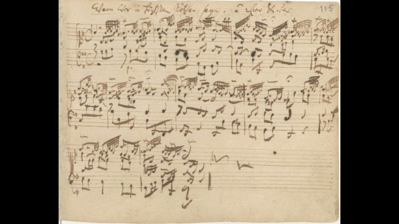 J S Bach Wenn wir in höchsten Nöten sein BWV 641