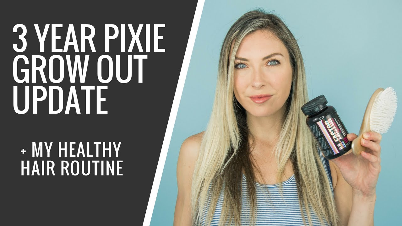 My 3 Year Pixie Grow Out Update + My Long Hair Healthy Routine