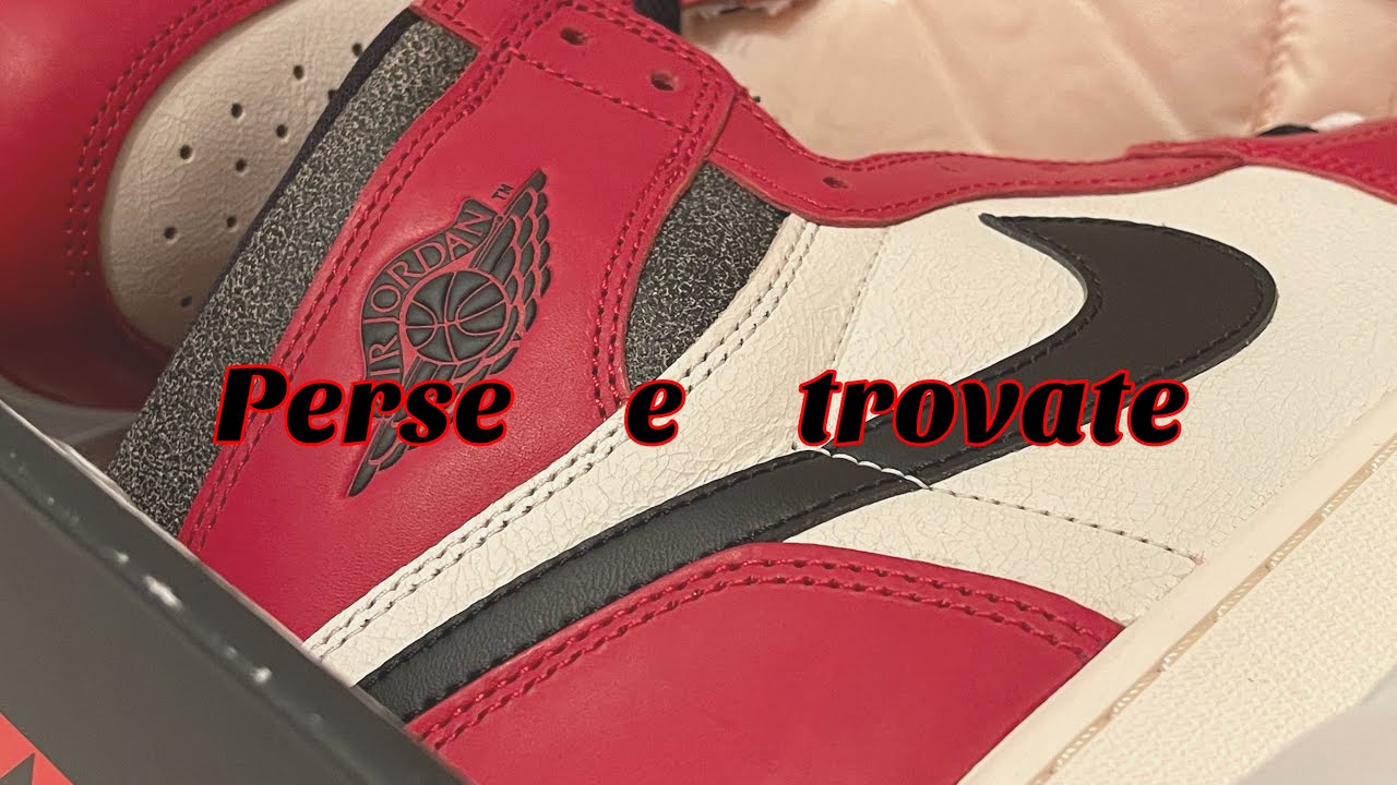 Jordan 1 Lost & Found “Chicago” - Review ITA