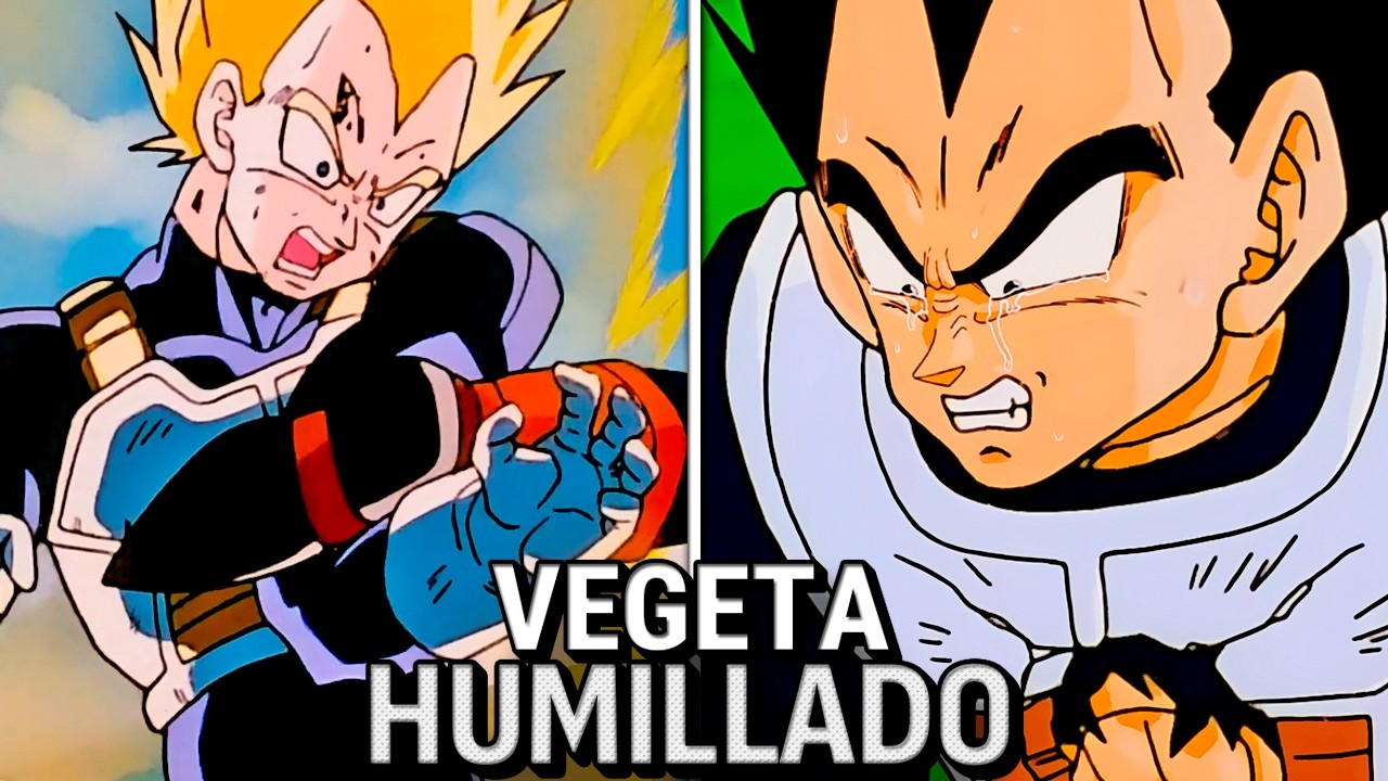 Las 10 Peores Humillaciones de VEGETA