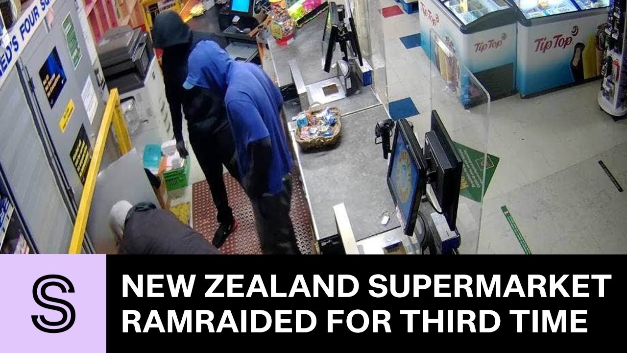 Thieves ramraid New Zealand supermarket for a third time in 90 days | Stuff.co.nz