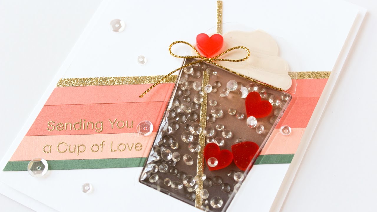 Sparkle & Shine with Carissa Wiley - Iced Coffee Shaker Card