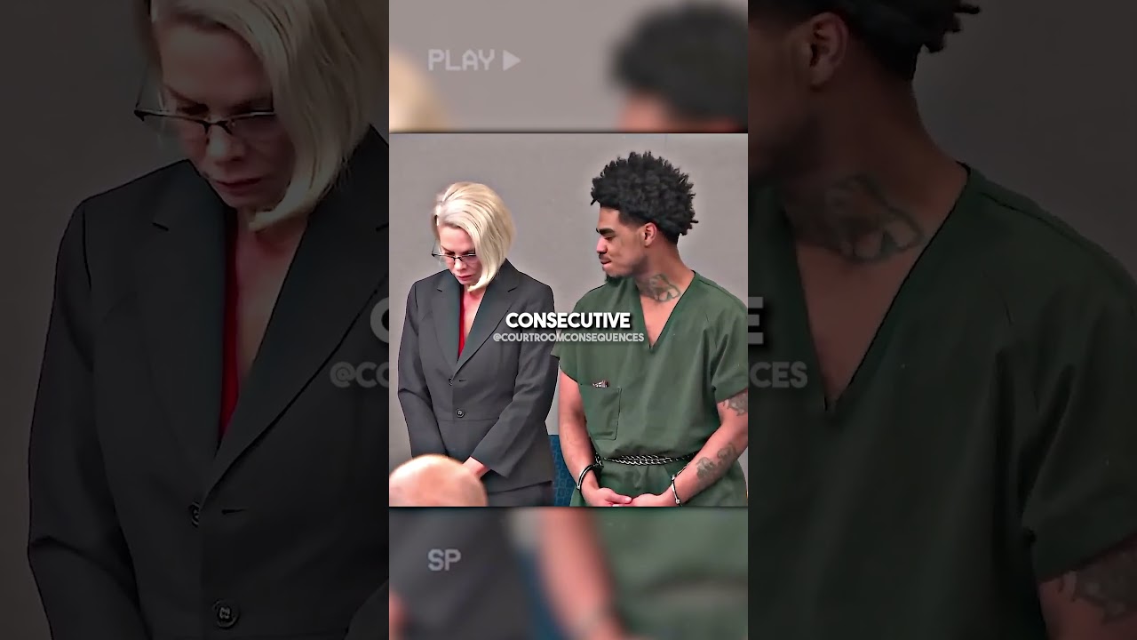 Gang Member DEATH STARES Lawyer After Life Sentence...