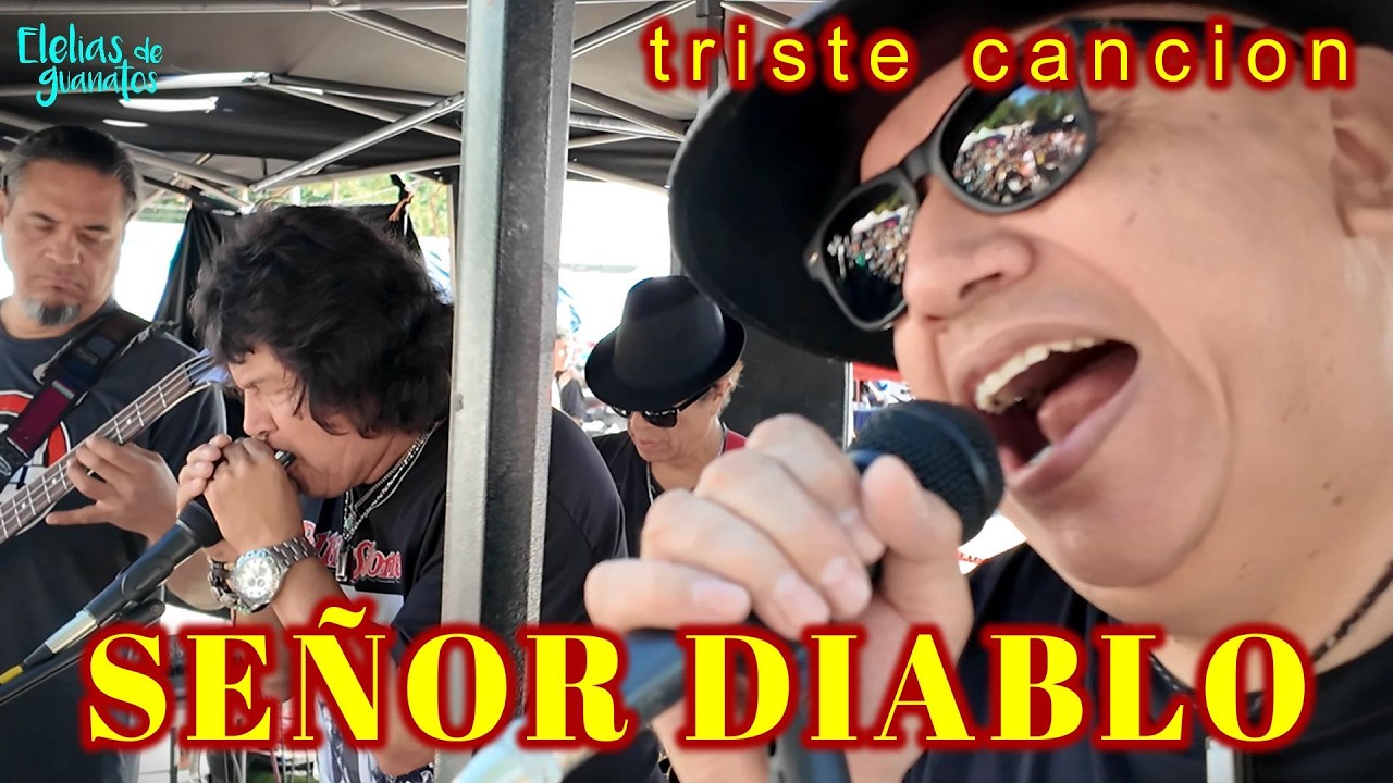 SEÑOR DIABLO en el Tianguis Cultural (triste cancion, que viva el rock and roll)