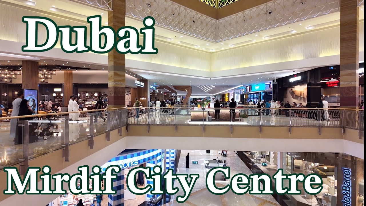 Dubai 4k | Mirdif City Centre Walking Tour | Mirdif City Center waking