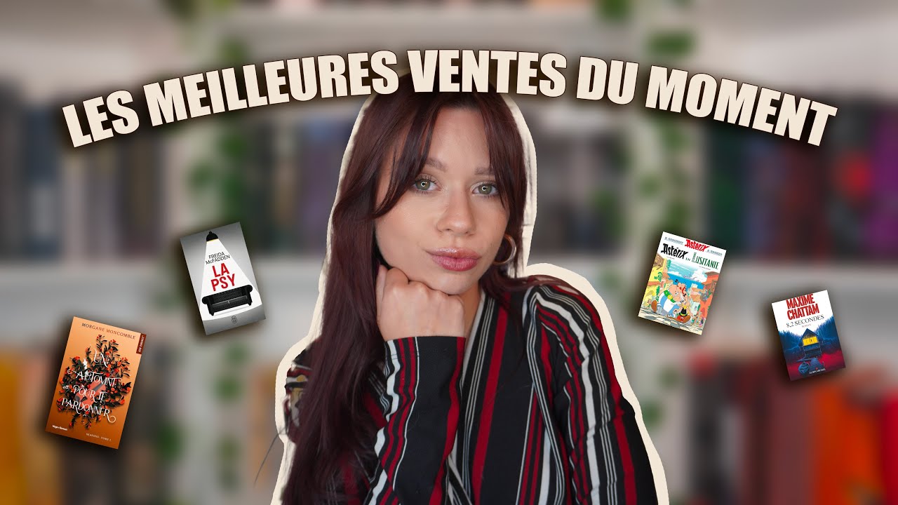 C'est quoi les LIVRES les PLUS VENDUS ?? 📚🥇 3/25