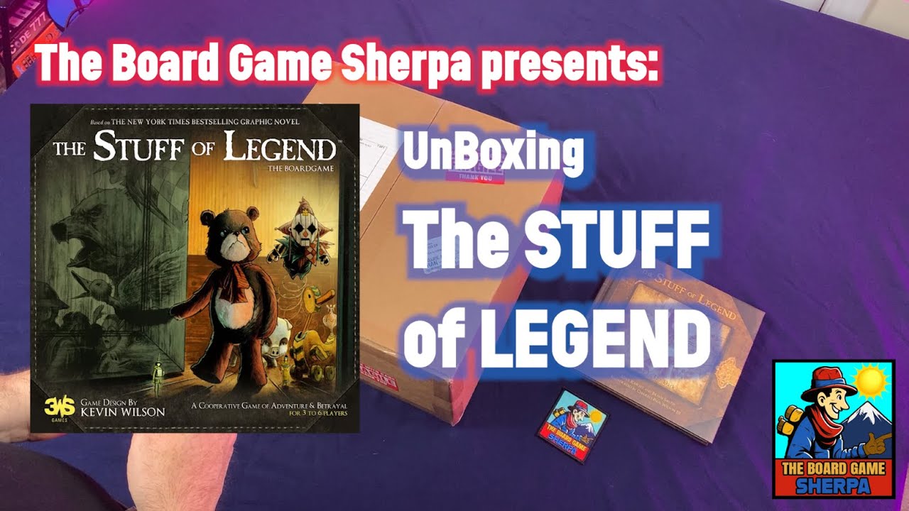 The Stuff of Legend - Boogeyman Edition By 3WS Games - Unboxing & Overview!