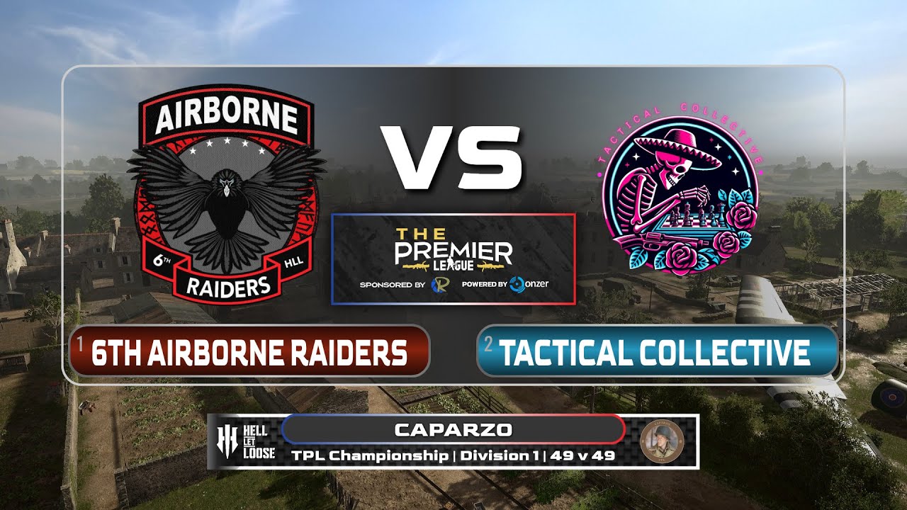 Competitive Console Hell Let Loose | The Premier League Championship D1 | 6TH vs TACO | SME