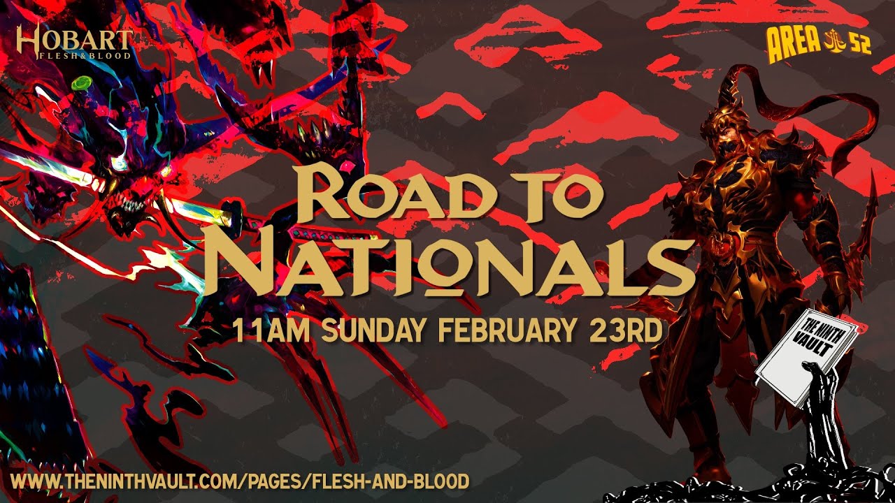 Road to Nationals 2025 FABTCG [Area 52] Hobart, Tasmania