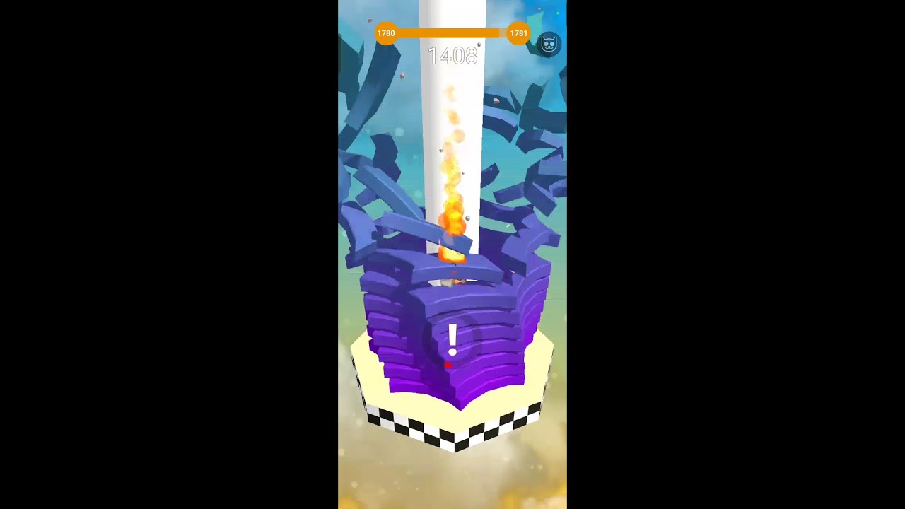 Stack Ball Game In Live  #stackball