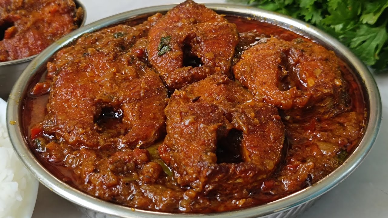 1kg చేపముక్కలతో ఎప్పటిలా పులుసు ఫ్రై కాకుండా కమ్మగా కారంగా చిక్కటిగ్రేవితో chepala iguru ట్రై చేయండి