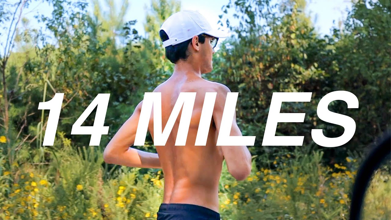 14 MILE MARATHON WORKOUT!! (REALLY HARD)