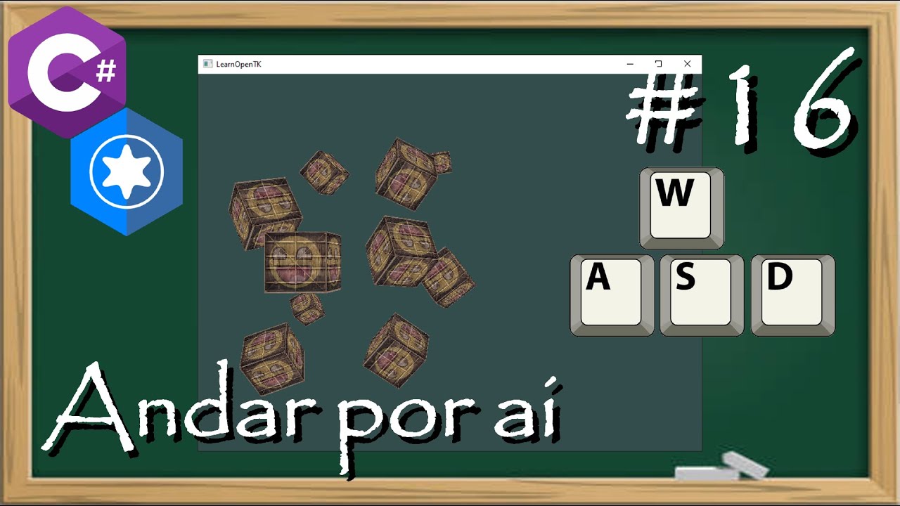 Andar por ai - Aprendendo C# OpenTK | Walk Around - Learn C# OpenTK
