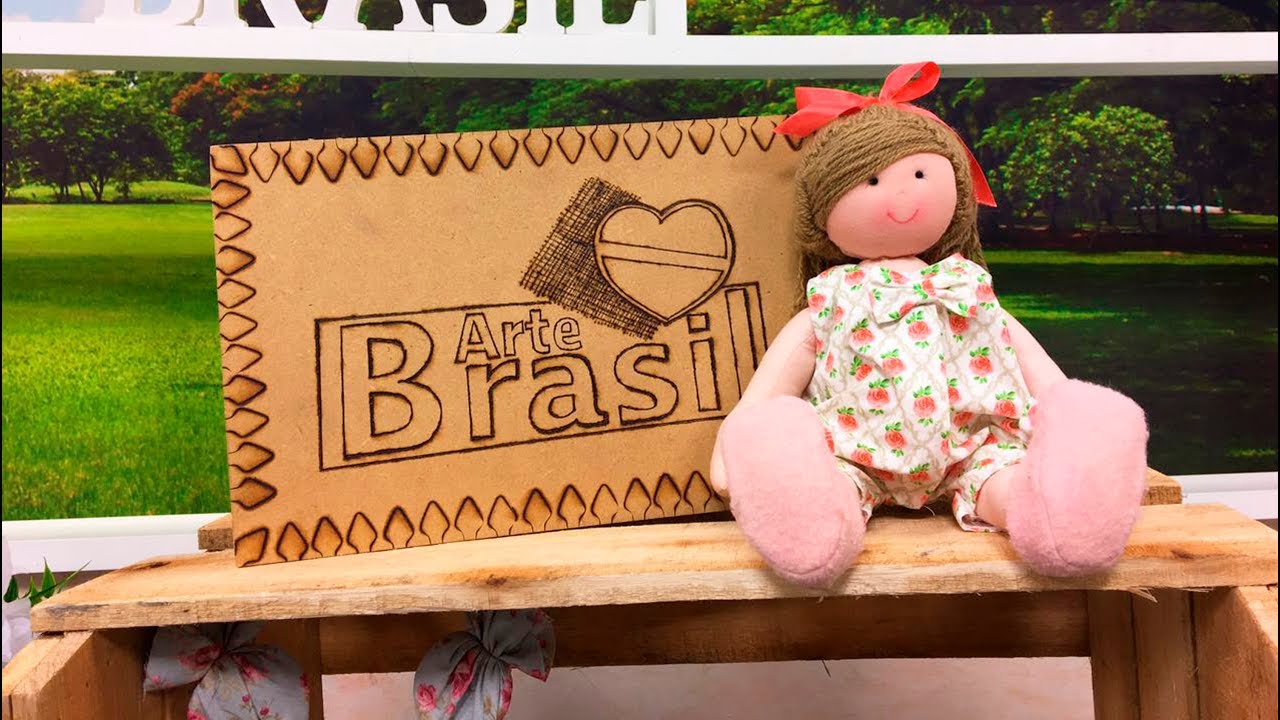 ROUPA BONECA PATI com Fátima Damando - Programa Arte Brasil - 08/05/2018