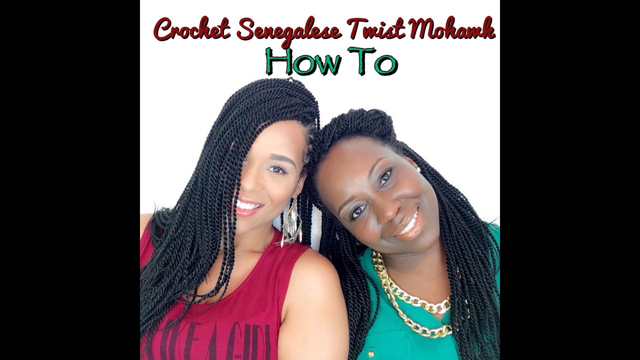 Crochet Senegalese MoHawk - How To | Tia Kirby