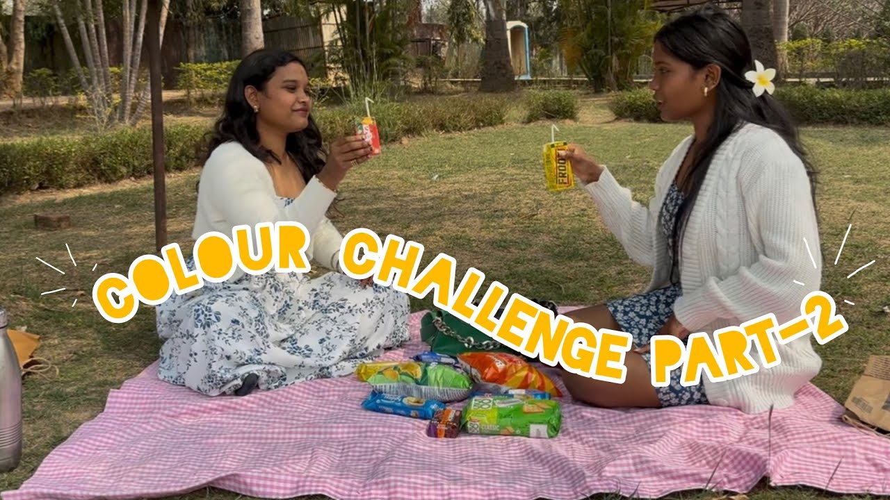 Colour challenge part-2.                                  #colourchallenge #challenge #funchallenge 