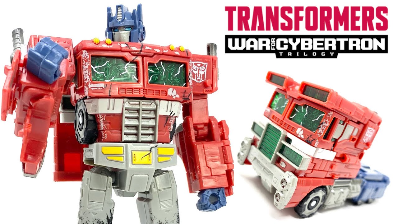 Transformers PREMIUM FINISH War For Cybertron OPTIMUS PRIME Review