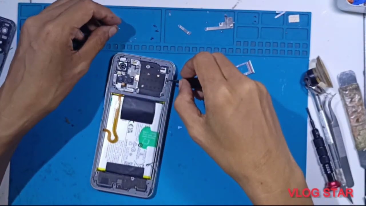 cara buka casing back cover Vivo y33t