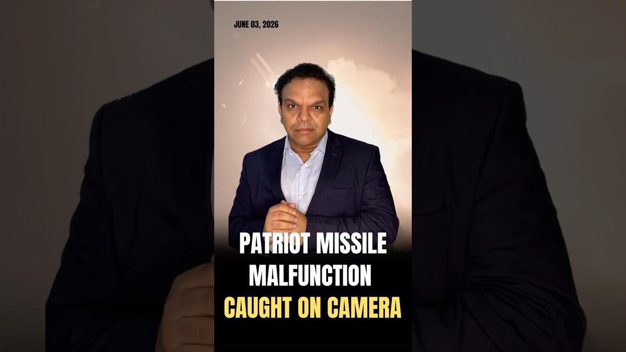 Patriot Missile Fails Mid-Air? #iran #iranwar #trump #drone #dronestrikes #kuwait #patriot #missile