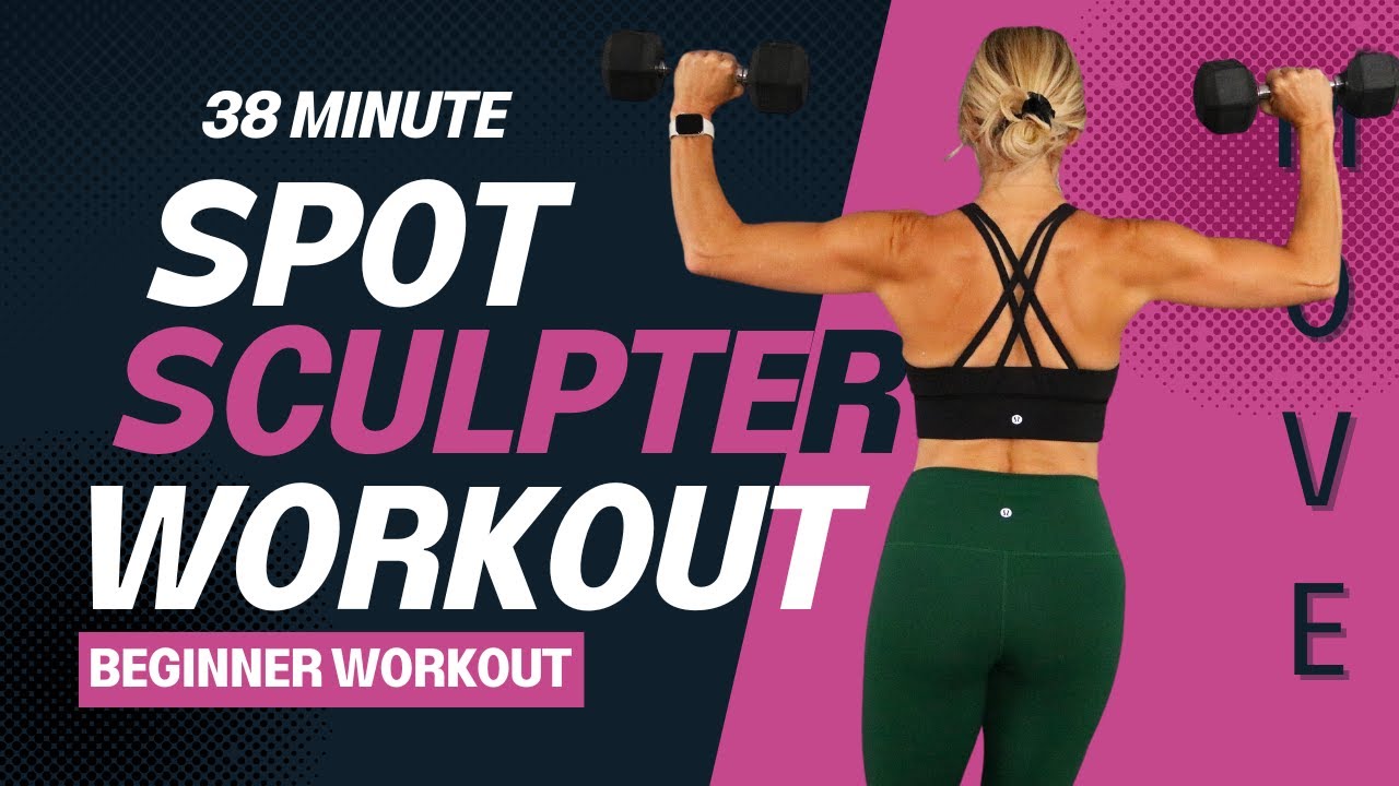 38 Minute Beginner Trouble Spot Workout | Targeting Trouble Spots for Beginners
