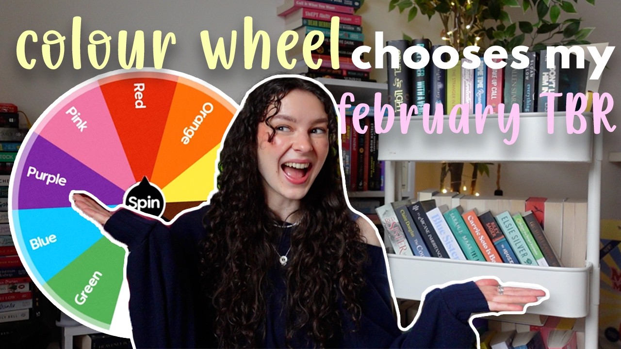 Цветовой круг определяет мой список книг для прочтения на февраль 🎨
