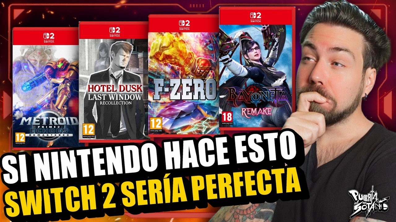 🔥Si Nintendo hace ESTO Switch 2 puede ser LA CONSOLA PERFECTA! Lo que le falta a NINTENDO!