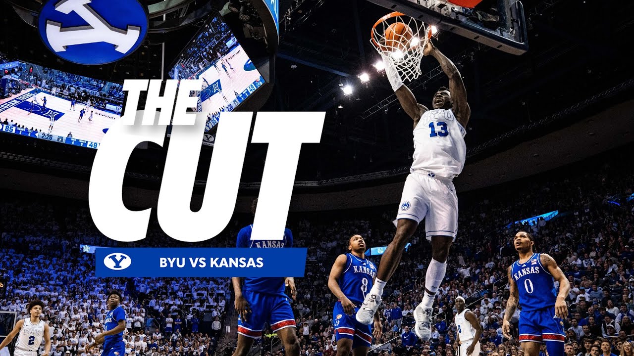 THE CUT | BYU vs Kansas | Men's Basketball