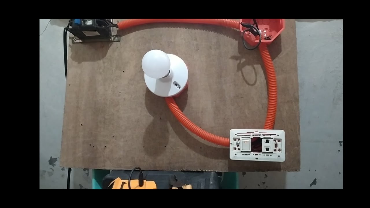 Switch and outlet combination (tagalog tutorial)