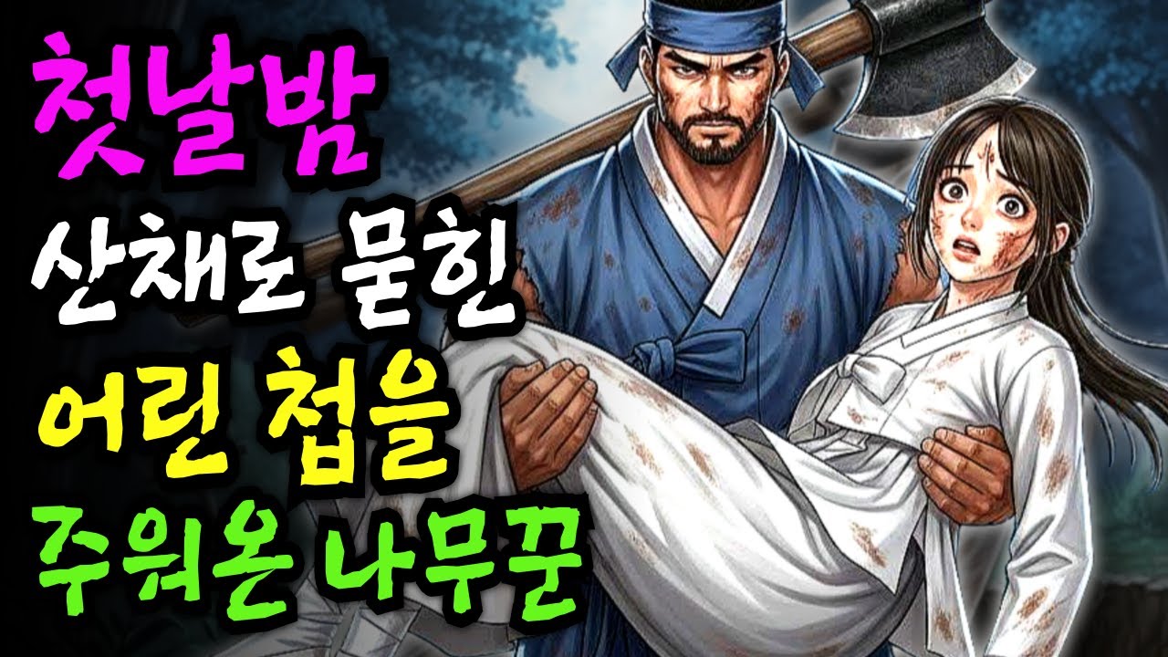 산 채로 무덤 묻힌 젊은 새색시 구한 마성의 나무꾼 | 야담·민담·전설·설화·옛날이야기·야사·오디오북