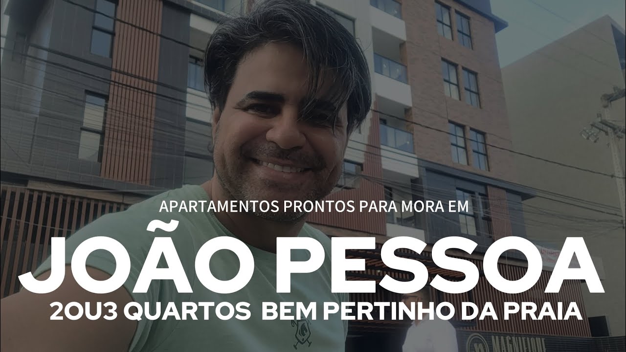 Apartamentos pertinho da praia em João Pessoa 