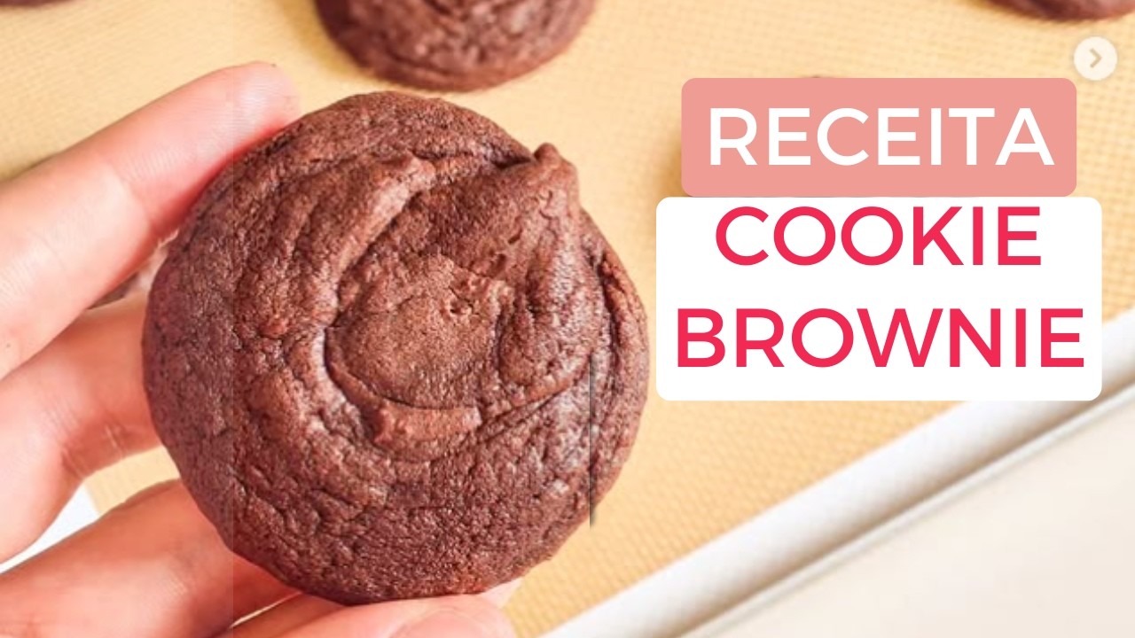 Gio Capostagno está ao vivo! | Receita Cookie Brownie para Cestas Artesanais.