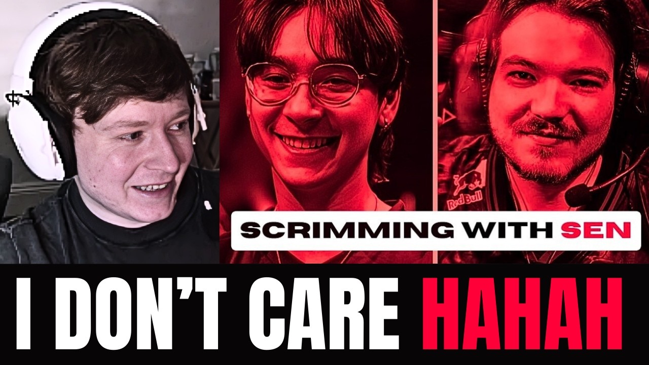 Тренер Мини о тренировочном матче TenZ и JonahP с командой Sentinels.