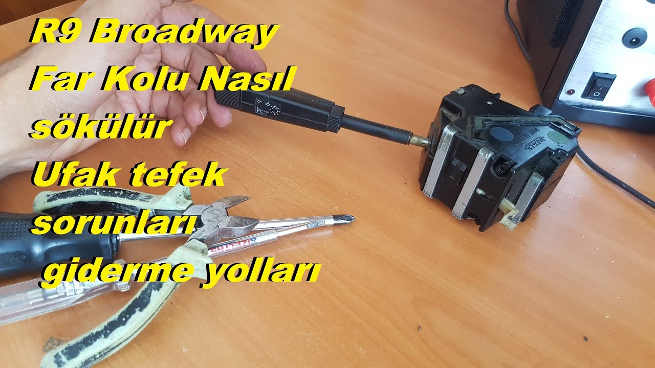 R9 Broadway Spring Far Sinyal Kolu Nasıl Sökülür ve Bakımı  Nasıl Yapılır
